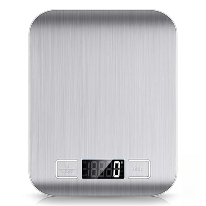 10Kg Kitchen Scale,Digital Kitchen Scale with Tare Function, Electronic Coffee Brewing Scale, LCD Display Stainless Steel Screen