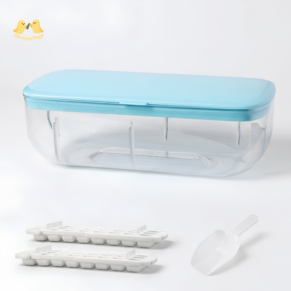Press-Release Ice Cube Mold & Box