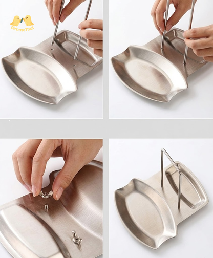 Standify Stainless Steel Pot Lid Rack