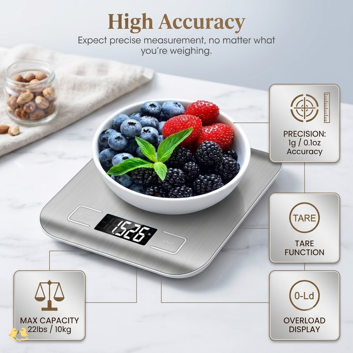 Scalify 10Kg Kitchen Scale