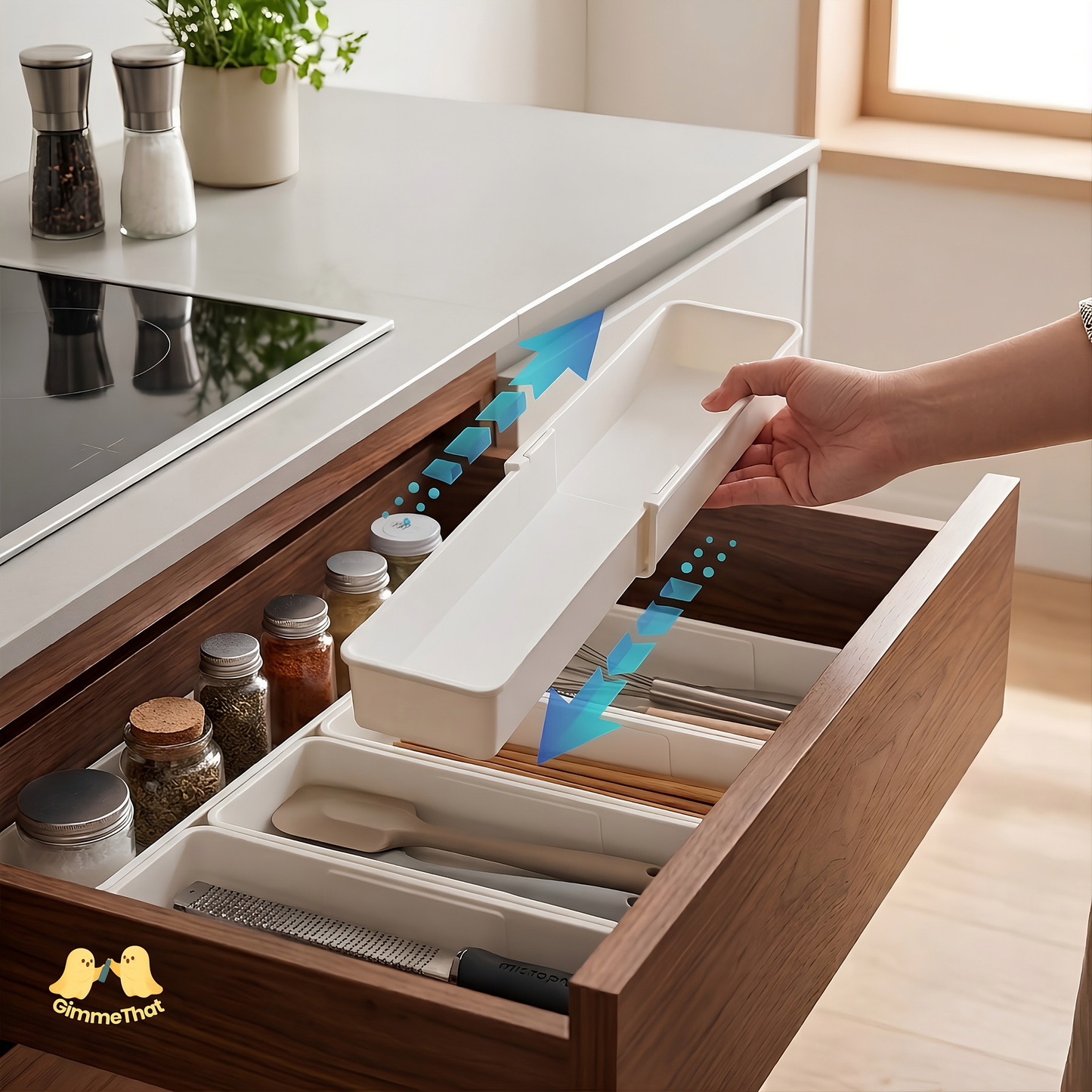 Expandify Utensil Tray Drawer Organizer