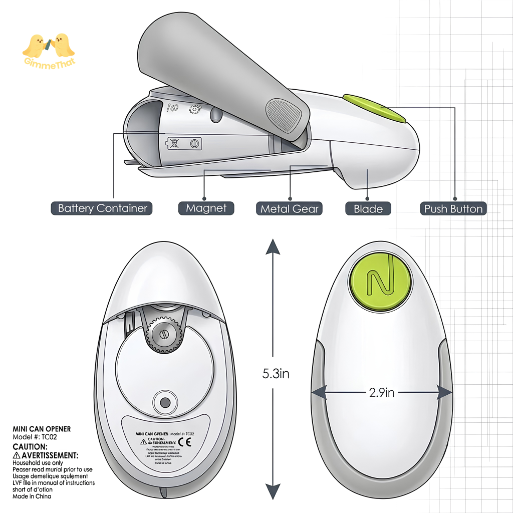 Openify Automatic Can Opener