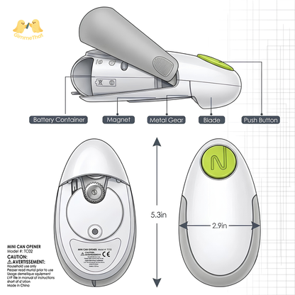 Openify Automatic Can Opener
