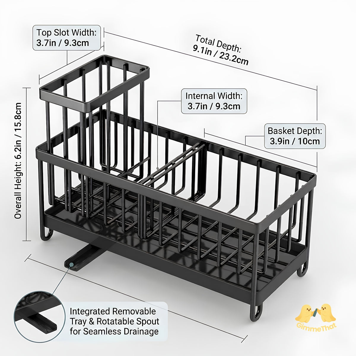 GimmeThat Kitchen Storage Organizer