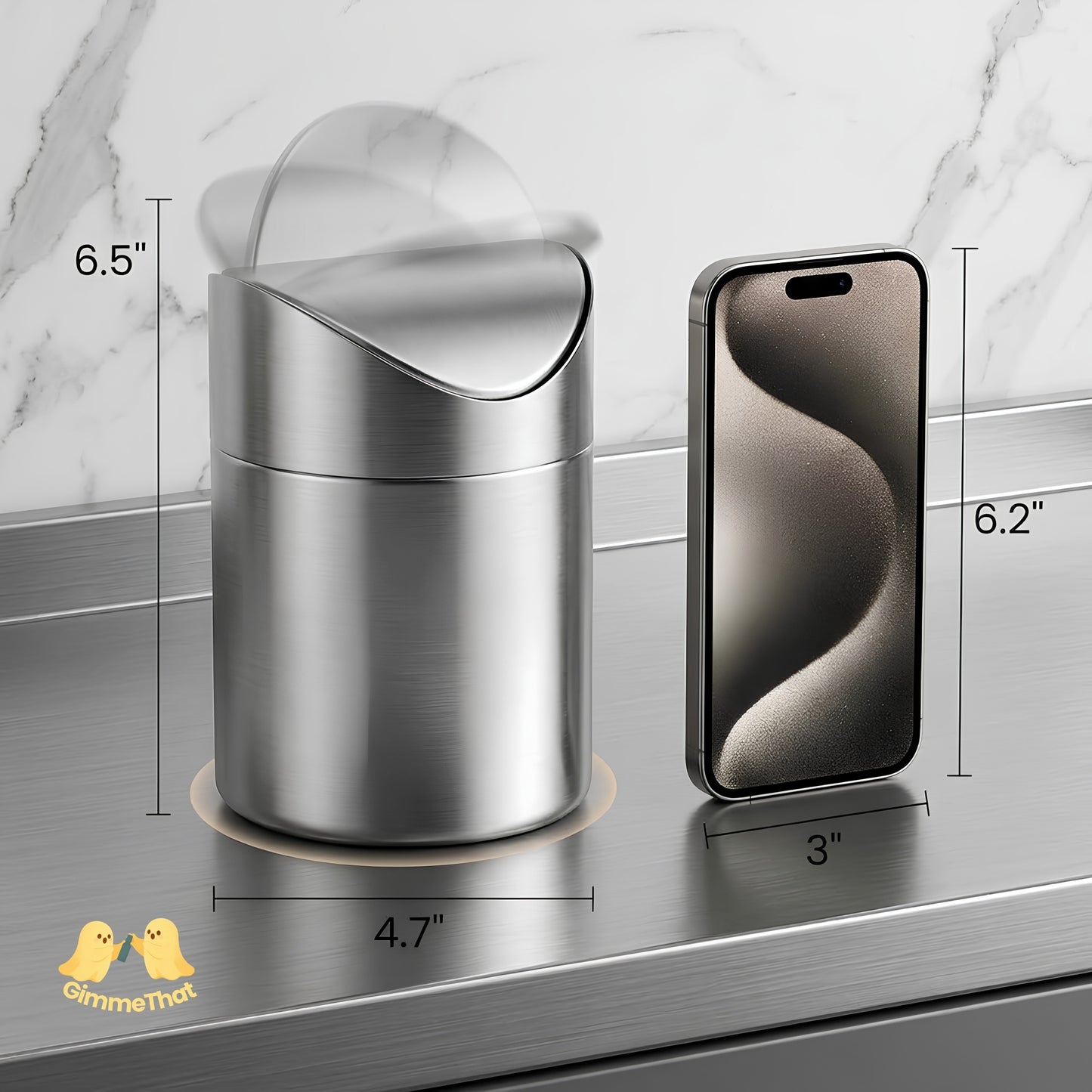 Tidyify Mini Trash Can
