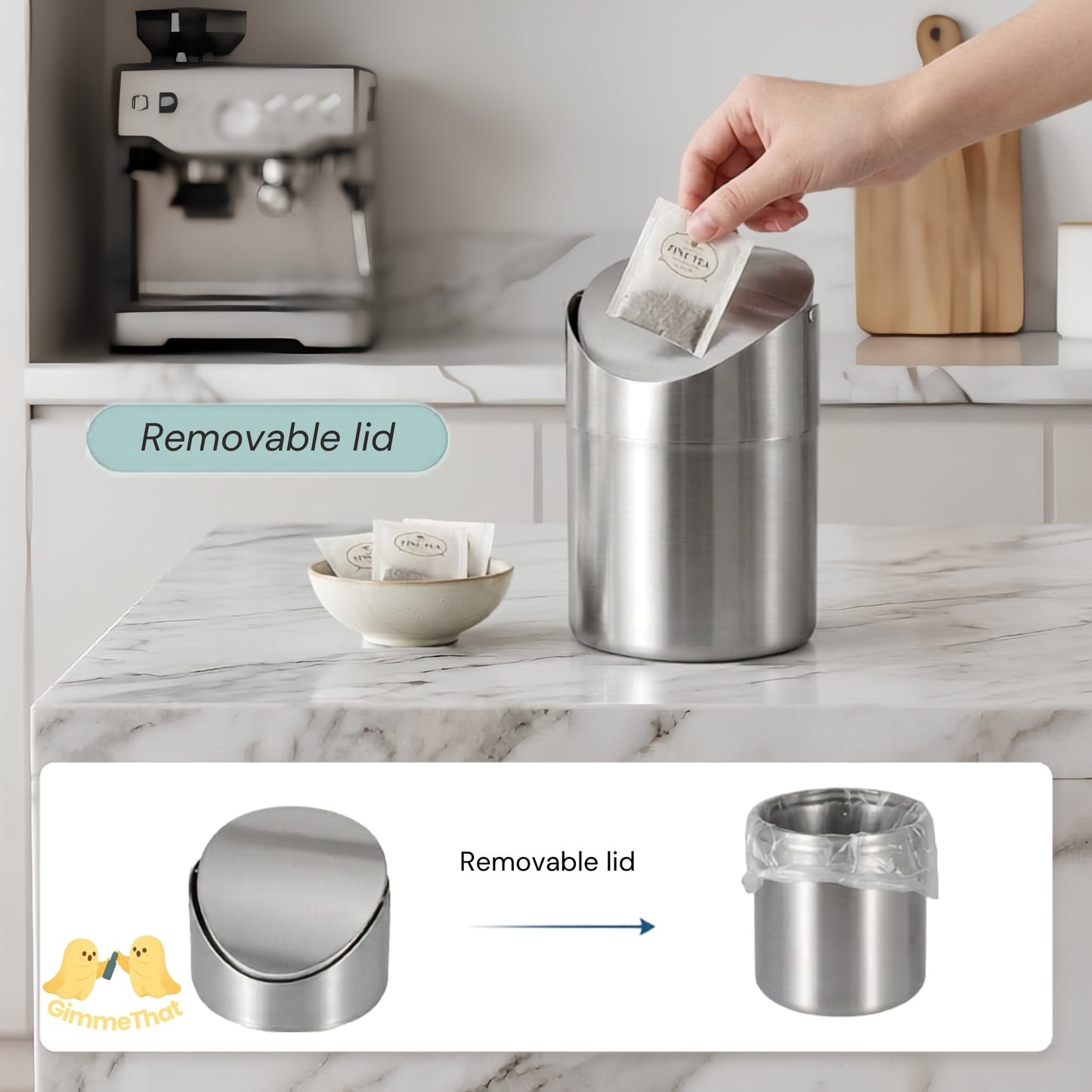 Tidyify Mini Trash Can