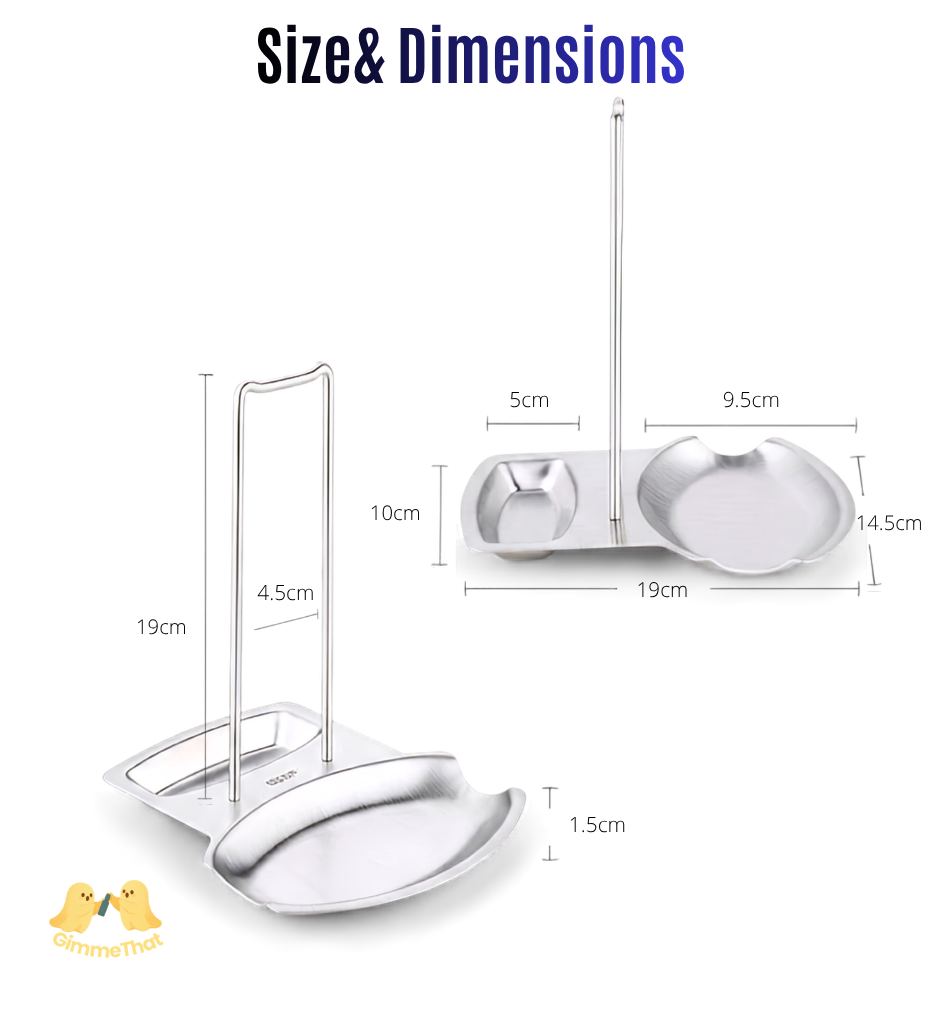 Standify Stainless Steel Pot Lid Rack