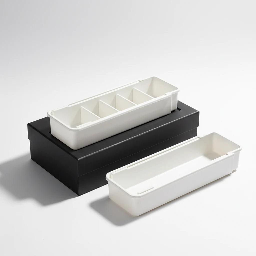 Expandable Utensil Tray Drawer Organizer | Adjustable Flatware & Cutlery Holder