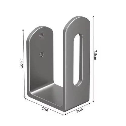 2Pcs/Set Pot Lid Rack Pot Cover Cutting Board Holder Sponge Storage Shelf Kitchen Bathroom Wall Mounted Organizer Rack Accessori