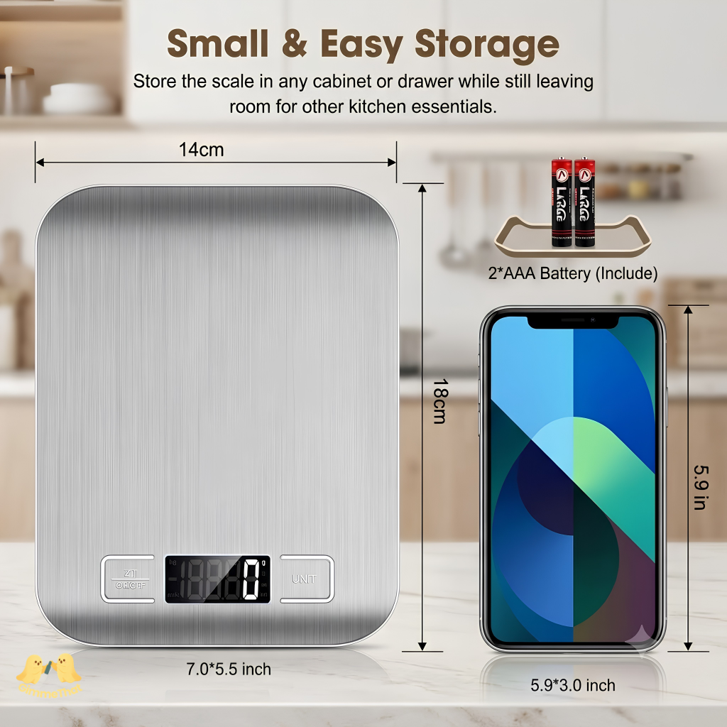 Scalify 10Kg Kitchen Scale
